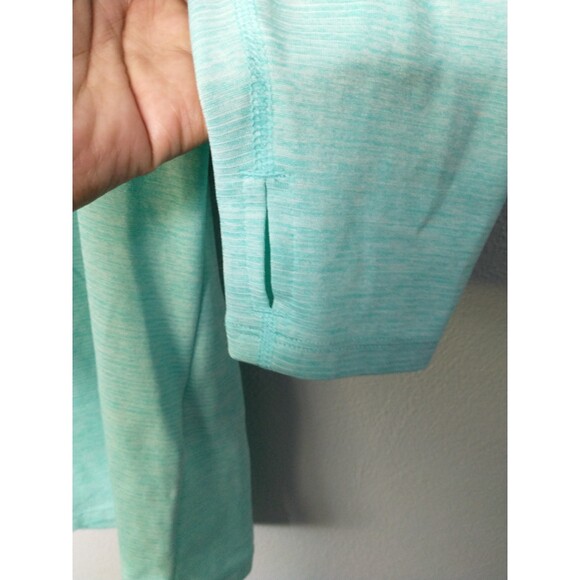 Under Armour Teal Run Fitted Hoodie Women’s Large Pullover Activewear - Picture 2 of 6